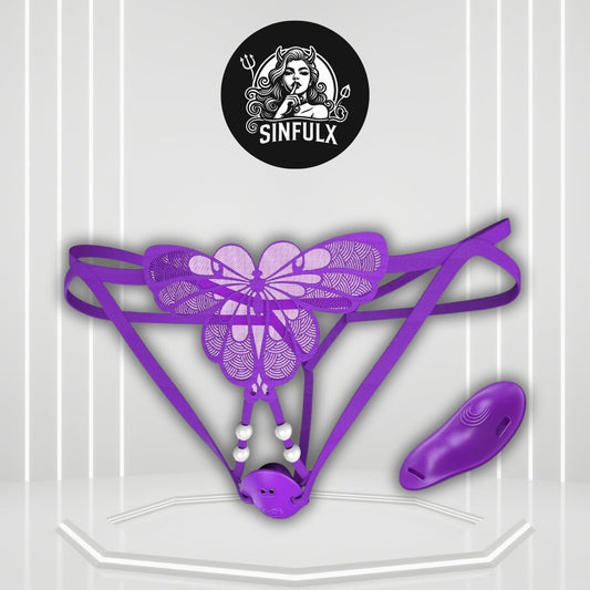 ButterflyPearl Wearable Panty Vibrator APP Control - SinfulX -
