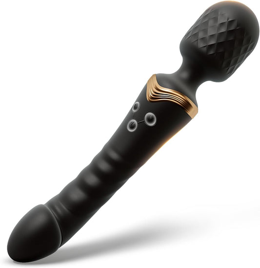 TwinPulse Dual Wand Vibrator 9 Modes Rechargeable Waterproof - SinfulX - Personal Care > Sexual Wellness > Wand Vibrator