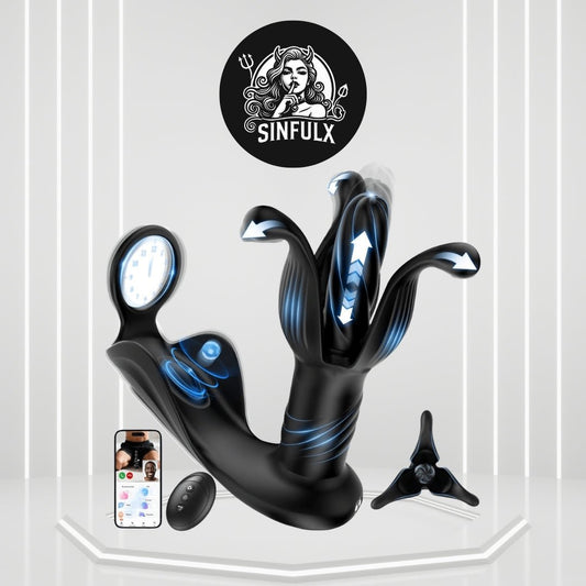 AxionCore AI Prostate Massager Butt Plug App Control - SinfulX -