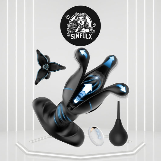 EnvirosX AI Prostate Massager Enema Plug App Control - SinfulX -