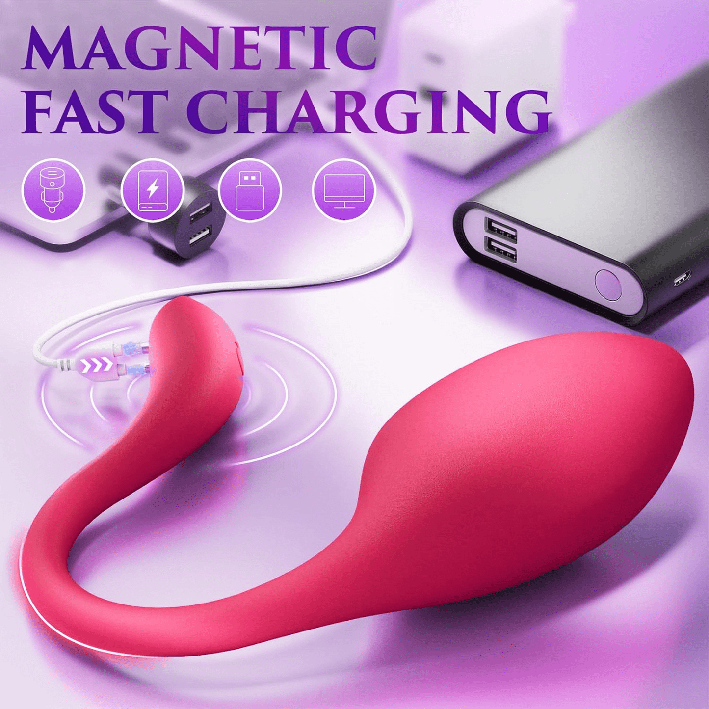 Sex Toys Vibrator for Women Men - Vibrators Wearable Panty Dildo with 9 Vibrations, G Spot Clitoral Stimulator Anal Butt Plug, Rechargeable AI Sync APP Control Adult Anus Sex Toy Strapon Dildo - SinfulX - 