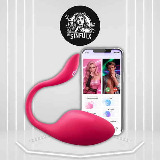 SwaniX AI Wearable Vibrator 9 Modes App Control - SinfulX -