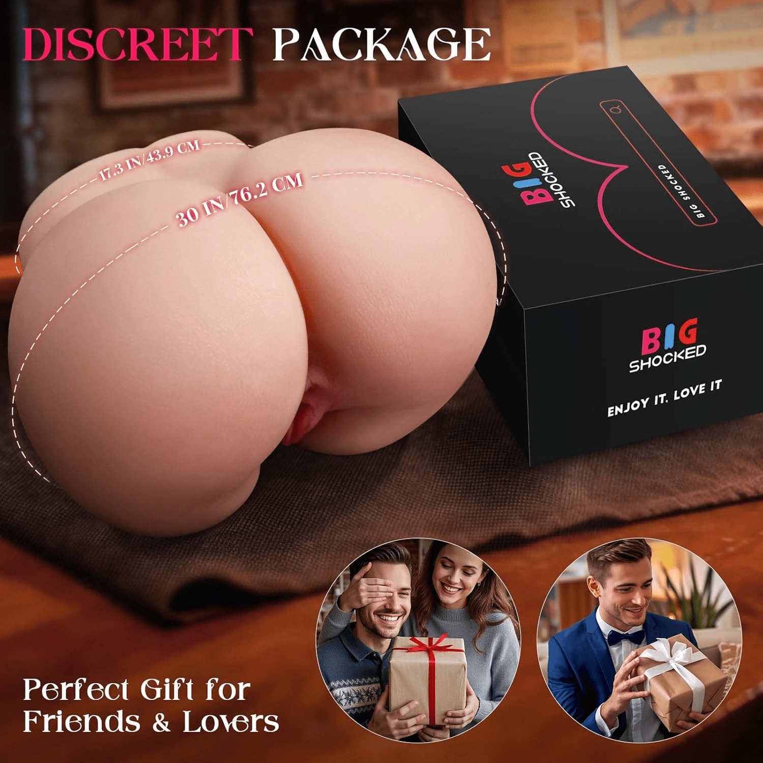 AI Sync 18LB BBW Sex Doll 10 Sucking & Vibrating Busty Ass Big Butt, Fuller & More Realistic Sex Dolls for Several Sex Positions, Ultimate Solution to Intimacy Challenges Adult Toys - SinfulX - 