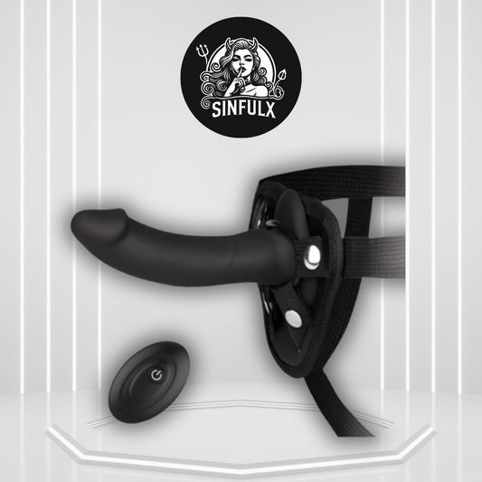PulseControl Remote Control Strap-On Dildo Set - SinfulX -