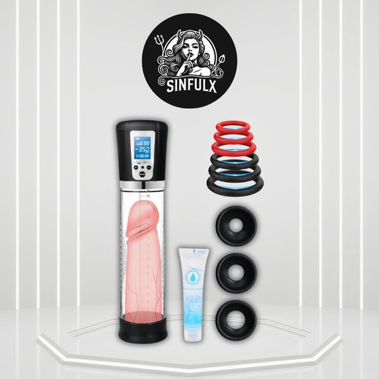 MaxLift Automatic Penis Pump with LED & 4 Modes - SinfulX -