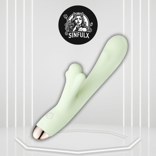 PureWave Rabbit Vibrator 8 Modes Waterproof USB - SinfulX -