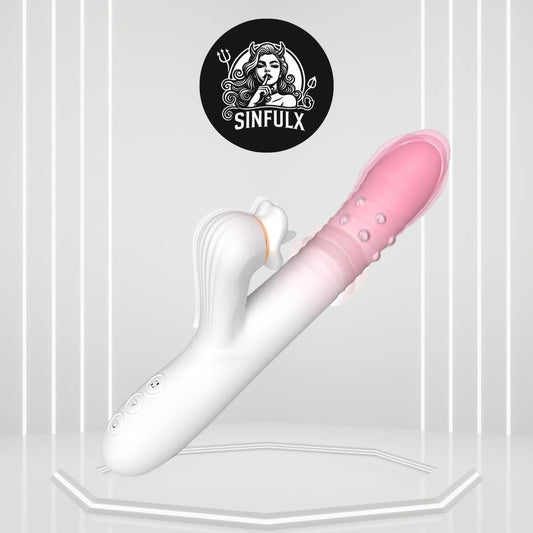 OrvexaBead Thrusting Licking Bead Vibrator 3-in-1 G-Spot Toy - SinfulX -