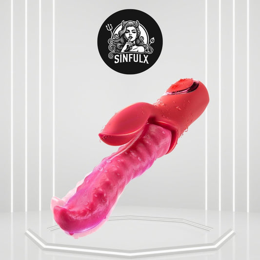 VirelWriggle Tongue Vibrator 20 Modes G-Spot Toy - SinfulX -