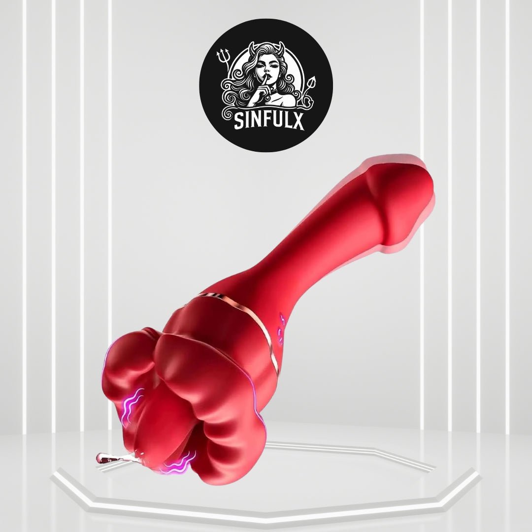 VelixaMouth Tongue Vibrator 20 Modes Clit Stimulator Toy - SinfulX -