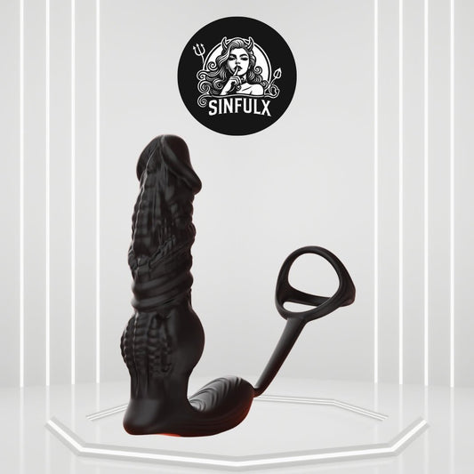HyperThrust Thrusting Prostate Massager Cock Ring 9 Modes App Remote - SinfulX -