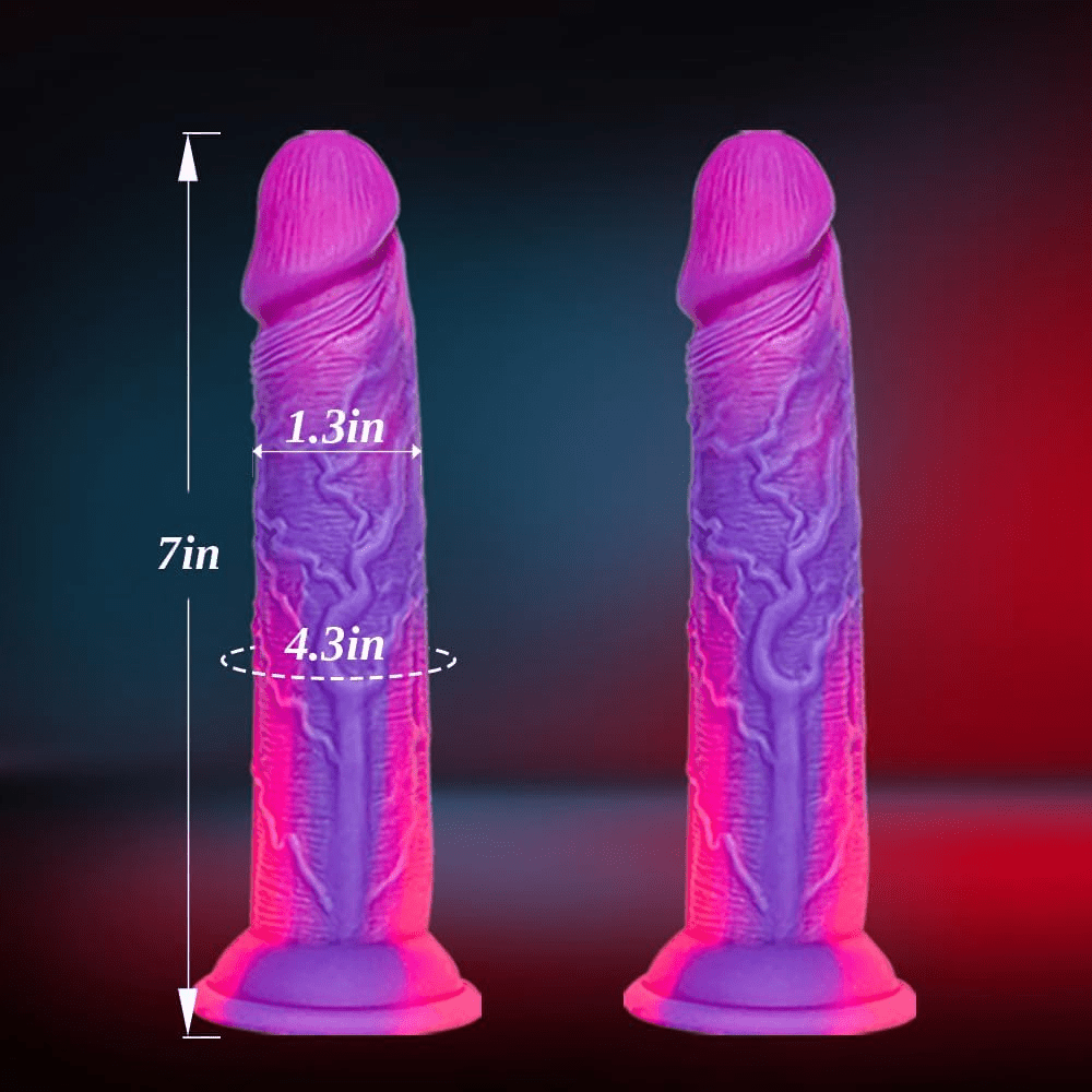 TwinPop 14” Double - Ended Dildo Suction Cup Silicone Set - SinfulX - Personal Care > Sexual Wellness > Dual - Ended Stimulator
