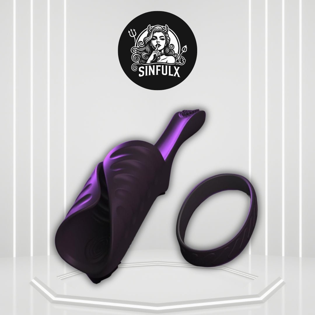 FlexTap Hands - Free Male Stroker 3 Motor Tap Trainer - SinfulX - 