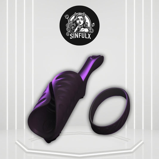 FlexTap Hands - Free Male Stroker 3 Motor Tap Trainer - SinfulX - 