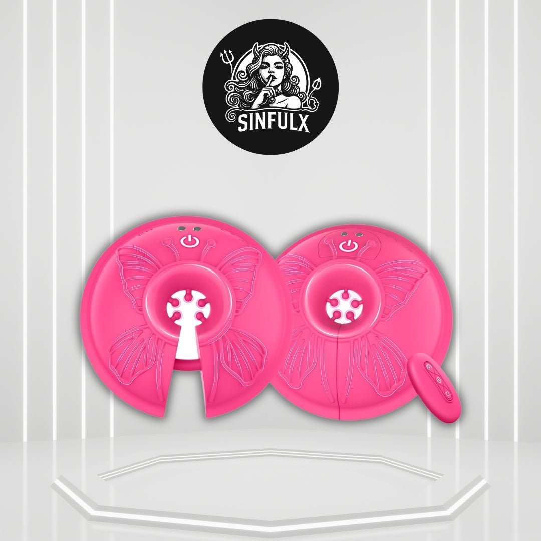 OrbitSyncX App - Control Nipple Ring Vibrators 9 Modes - SinfulX - 