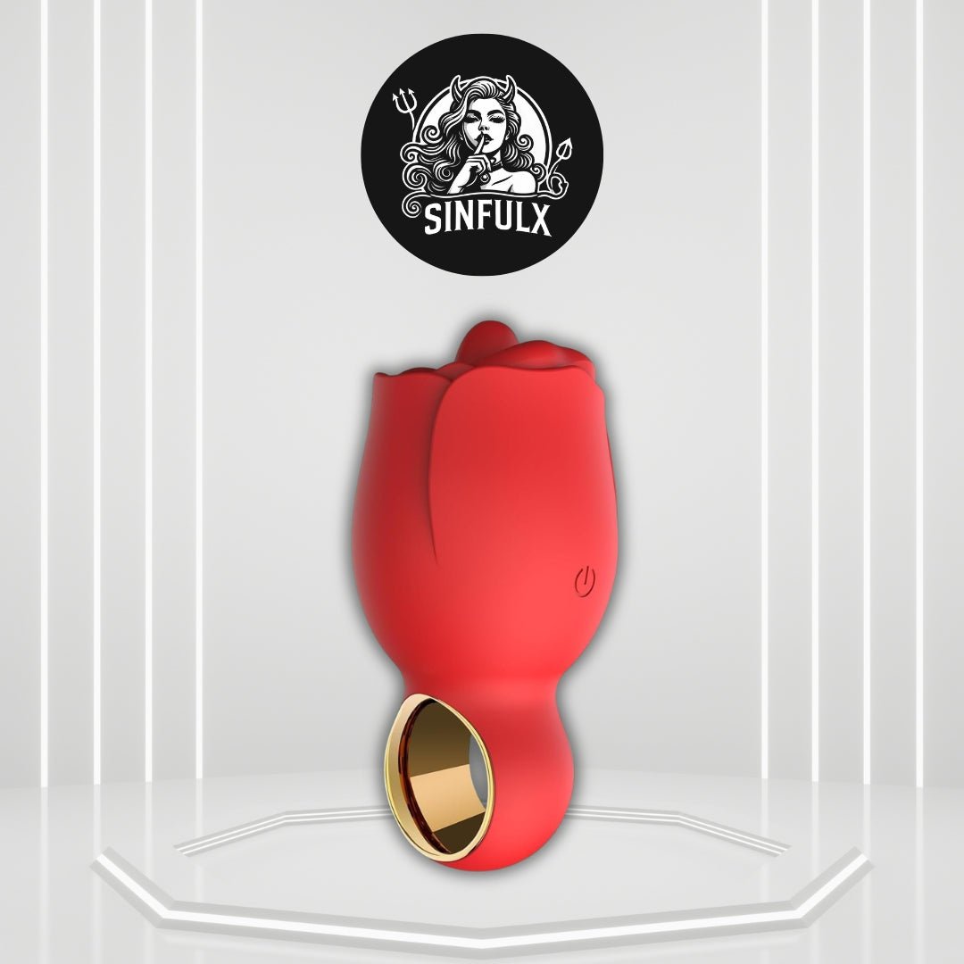RoseTongue 360° Licking Motion for Nipple & Clit Stimulation - SinfulX - 