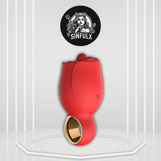 RoseTongue 360° Licking Motion for Nipple & Clit Stimulation - SinfulX - 