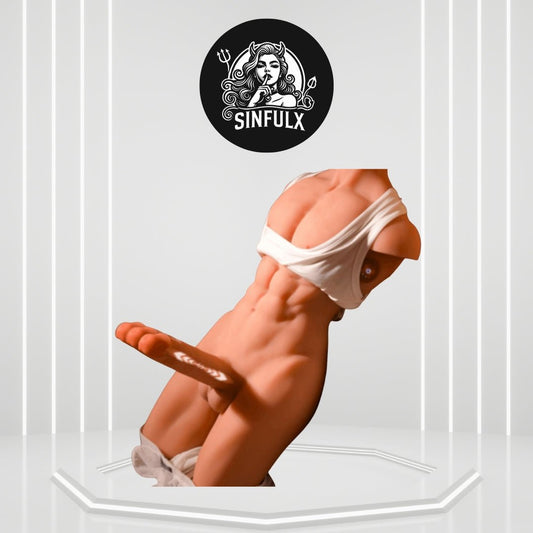 KyntheraX Thrusting Male Sex Doll Torso 6.3in 22LB - SinfulX - 