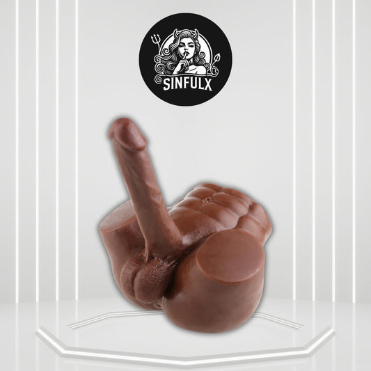 AxisFlex Male Sex Doll Torso 8in Flexible Dildo - SinfulX - 