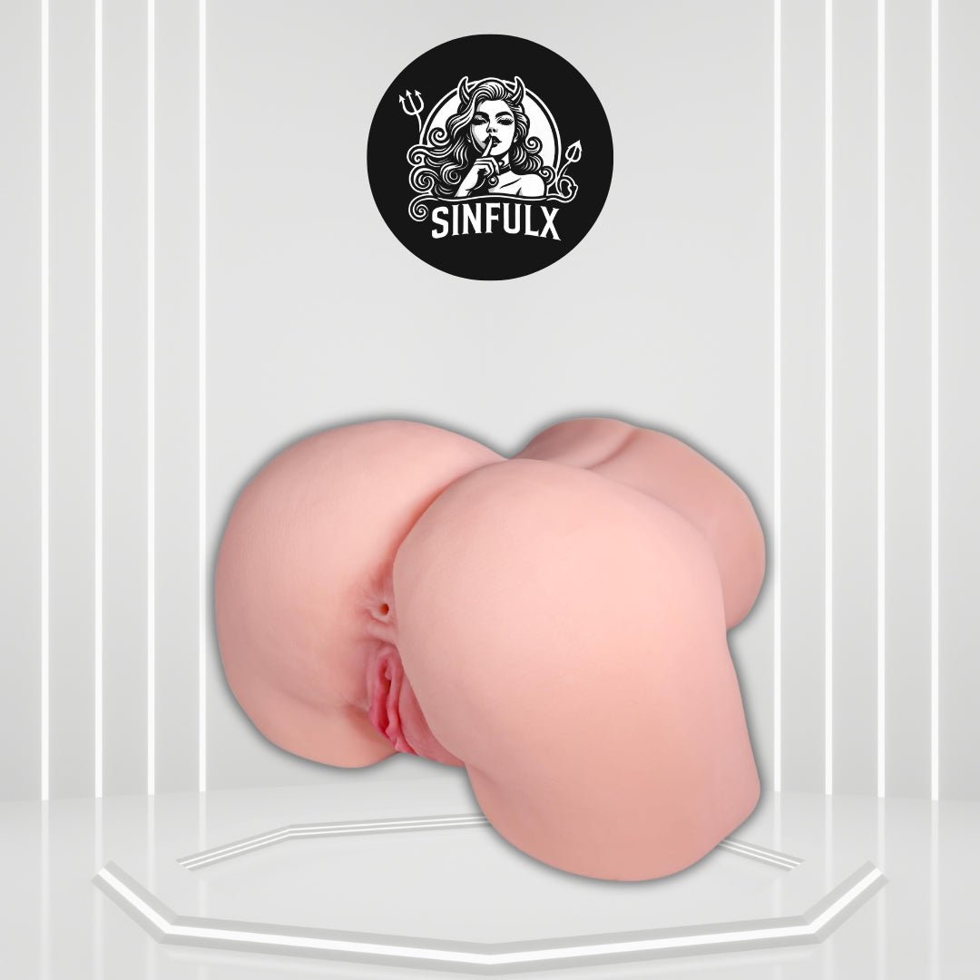 SilqueDuo Sex Doll Torso Dual Channel Silicone 13LB - SinfulX - 