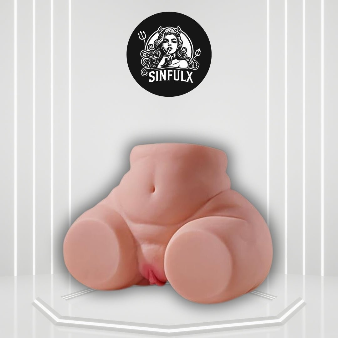 PlushMax BBW Sex Doll Torso Dual Channel 12LB - SinfulX - 