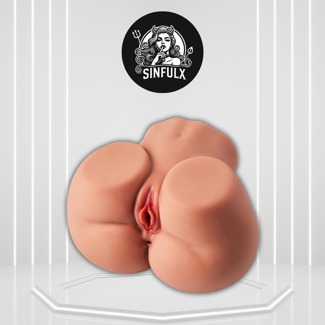 PureForm Dual Channel Male Stroker Sex Doll 5.3LB TPE - SinfulX - 