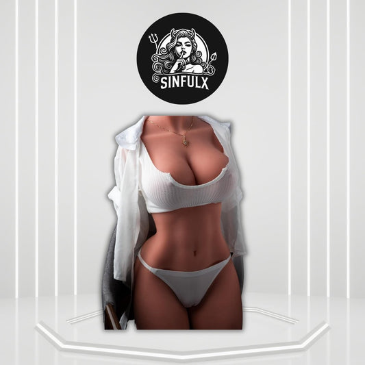 ElarisMax 45lb Life Size Sex Doll Torso TPE Realistic - SinfulX - 