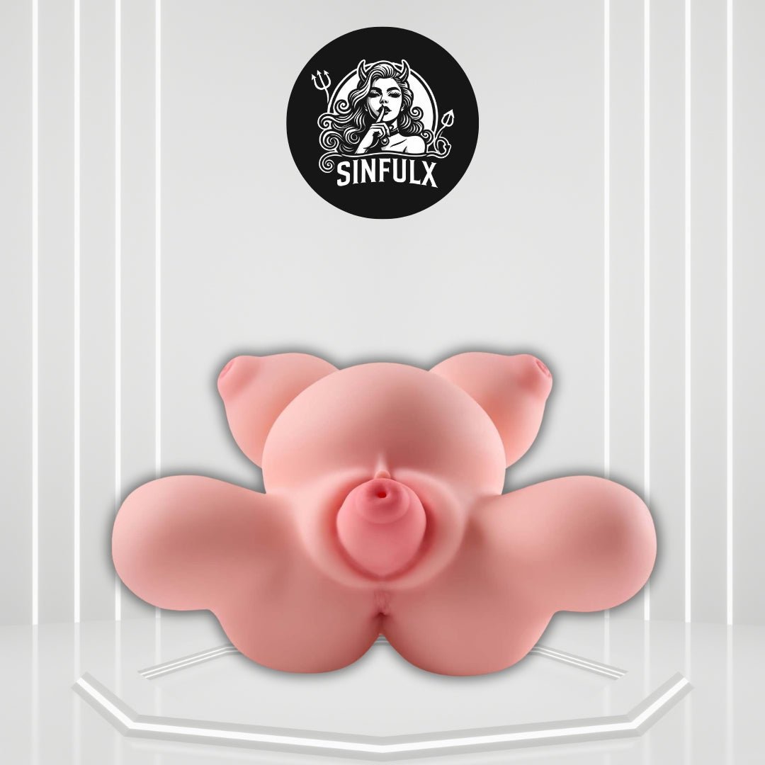 LunaCore 4 - Hole TPE Prolapse Torso Stroker Doll - SinfulX - 