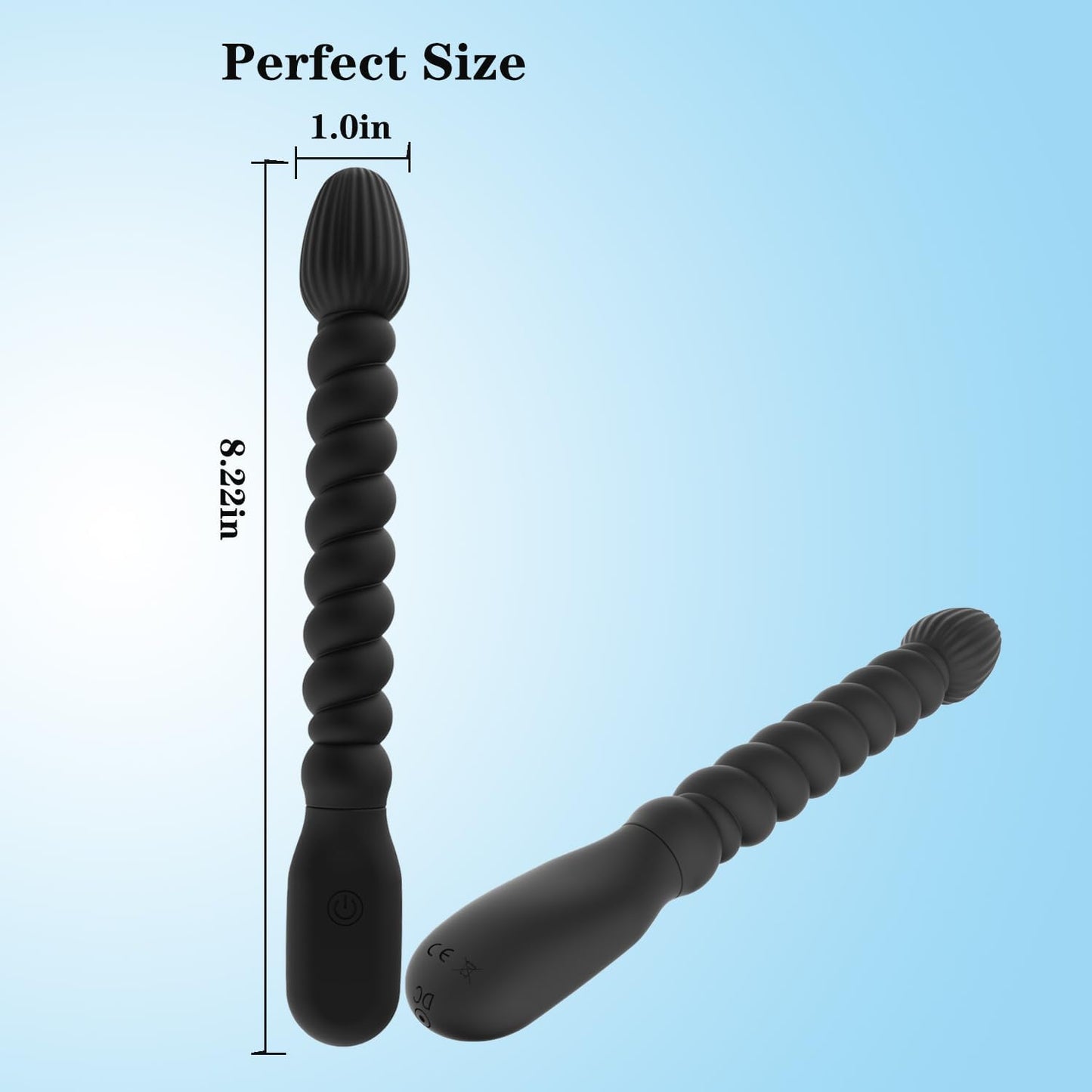 PulseGlow Vibrating Anal Beads Butt Plug Wand - SinfulX - Personal Care > Sexual Wellness > Prostate Massager