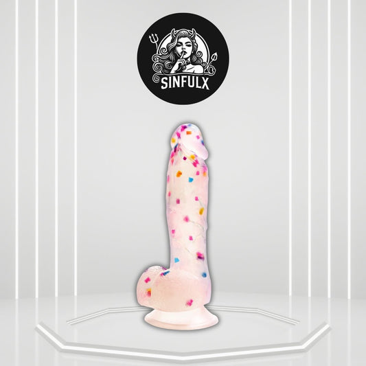 ColorRise 7.6” Silicone Dildo Suction Cup Beginner Friendly - SinfulX - 