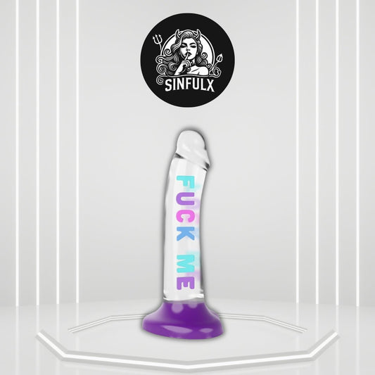 LexiCore 7.7” Clear Silicone Dildo Suction Cup Strap - On - SinfulX - 
