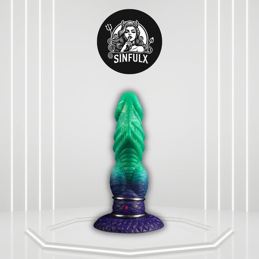 InflataKnot Inflatable Fantasy Dildo Adjustable Thick Suction - SinfulX - 