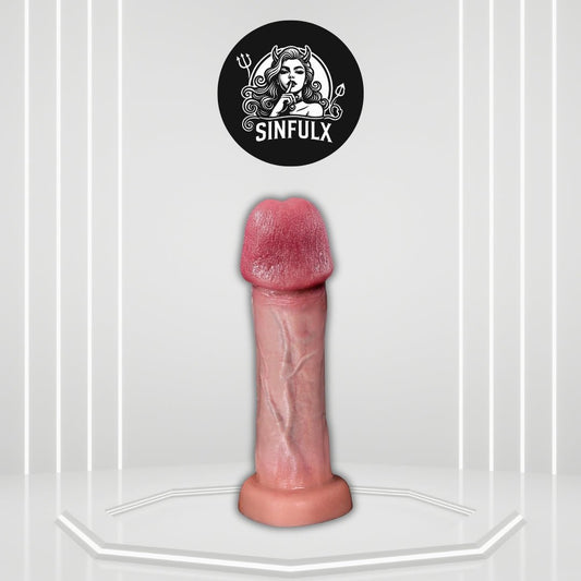 SlimEase 7.1” Beginner Silicone Dildo Suction Cup Strap - On - SinfulX - 