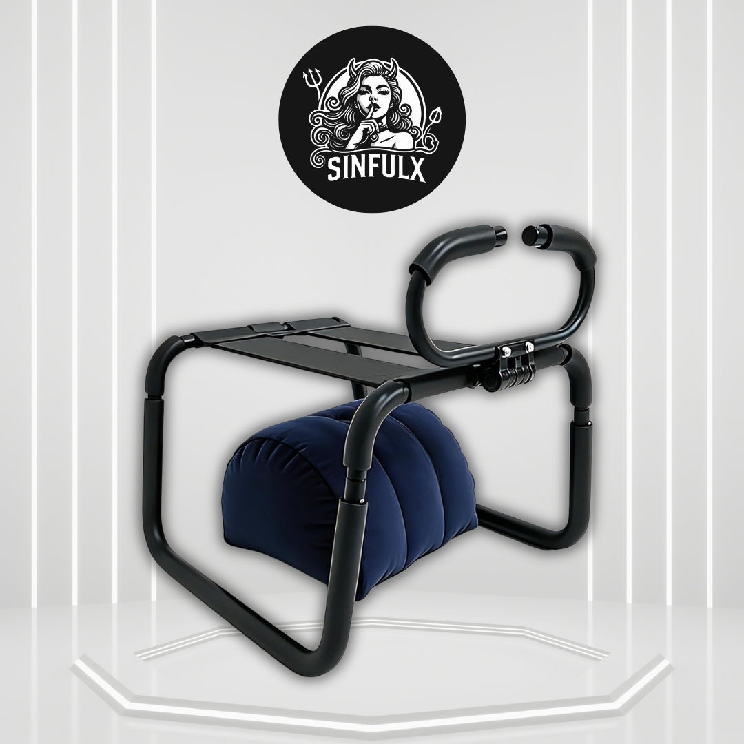 SinRider Bouncing Sex Stool | Elastic Seat & Toy Mount