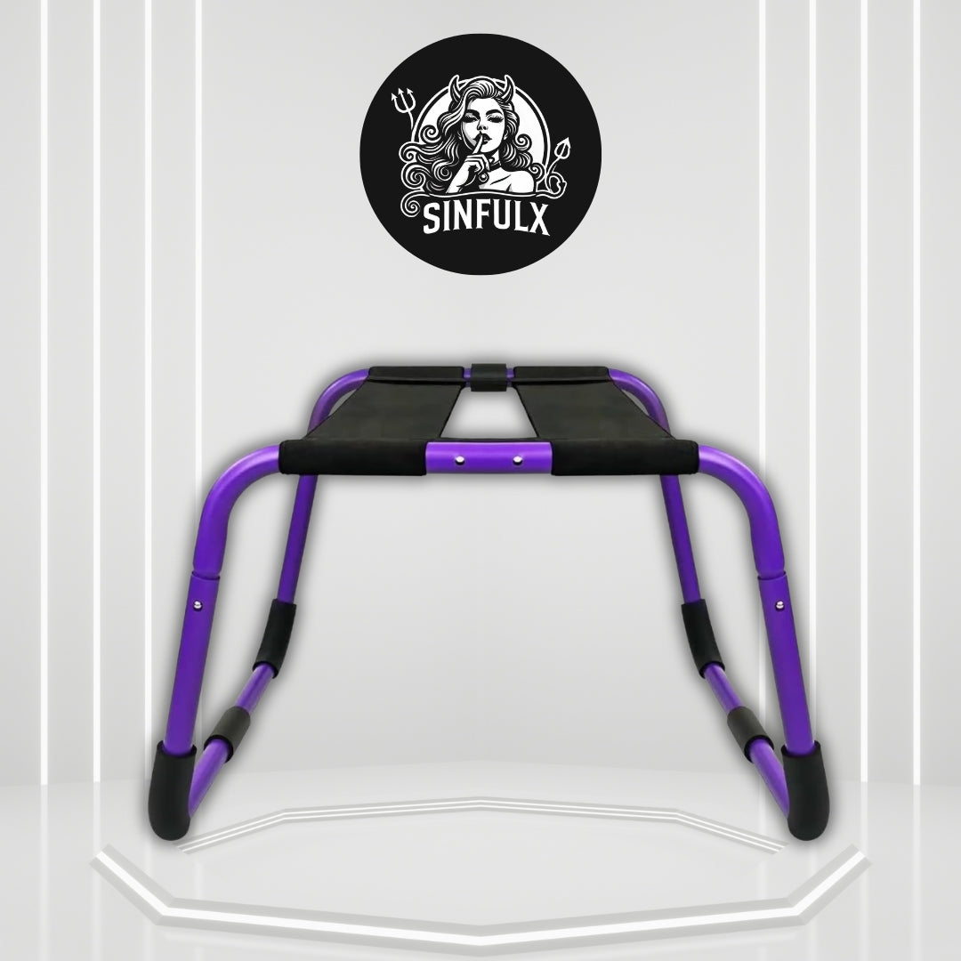 AmethystLux Sex Chair | 500lb Oversized BDSM Bench