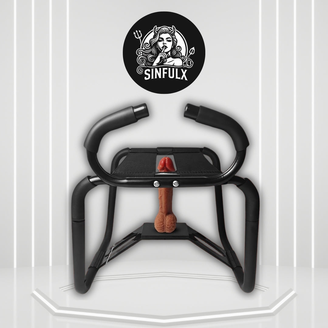 SinPivot Sex Chair | Rotating Armrests, 500lb Support Frame