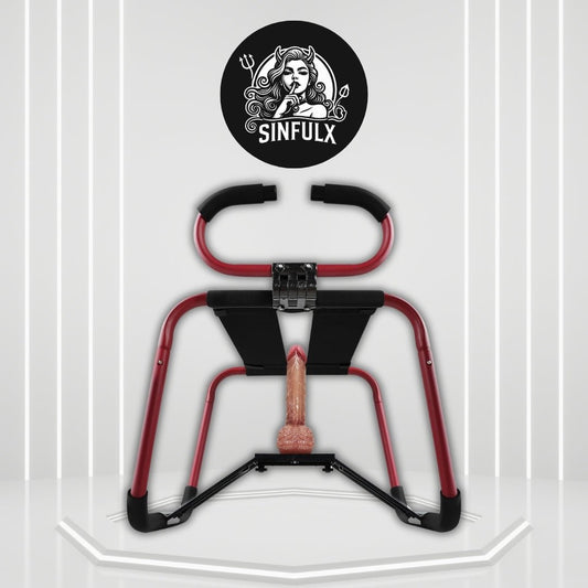 ErosBounce Adjustable Handles Sex Chair with Dildo Mount - SinfulX -