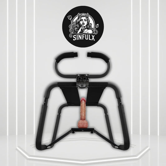 ObsidianRide Adjustable Handle Sex Chair with Dildo Mount - SinfulX -