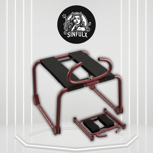VelvetTempest Foldable Sex Chair for Couples - SinfulX -