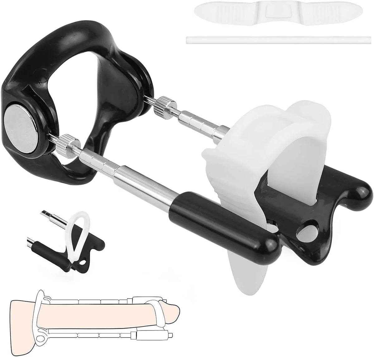 FlexionPro Penis Extender Adjustable Traction Device - SinfulX -