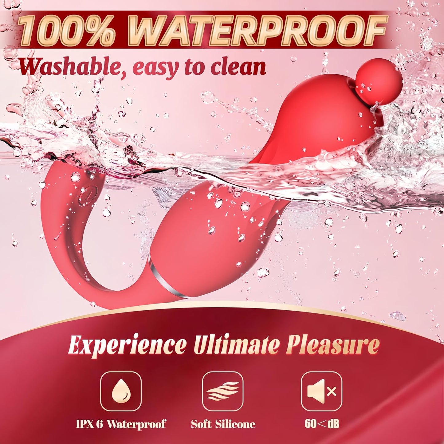 RoseOrbit App Remote Vibrating Egg 360 Rotation G - Spot - SinfulX - Personal Care > Sexual Wellness > Bullet Vibrator