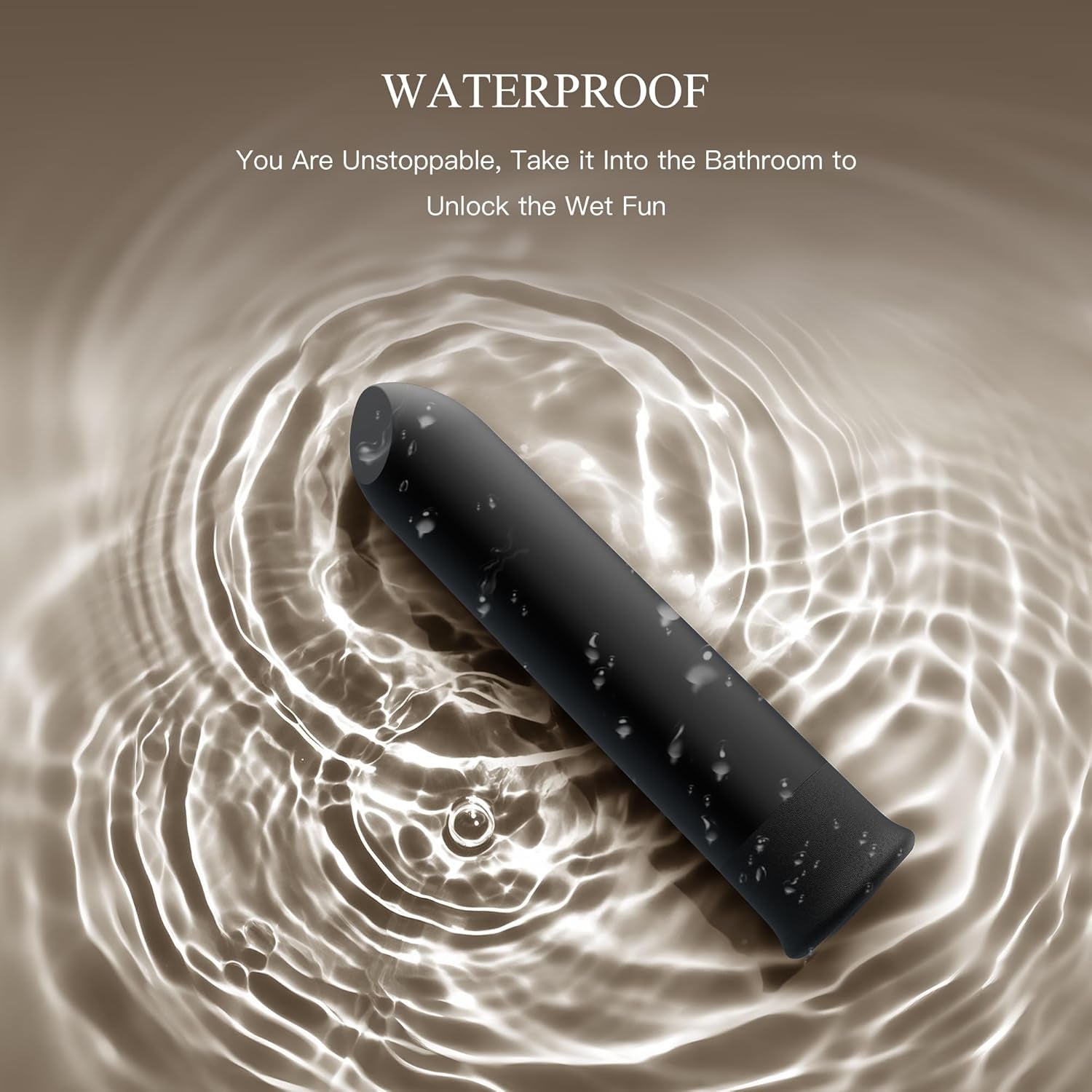Bullet Vibrator with Angled Tip for Precision Clitoral Stimulation, Discreet Rechargeable Lipstick Vibe with 10 Vibration Modes Waterproof Finger Vibrator Nipple G-Spot Stimulator Sex Toys for Women