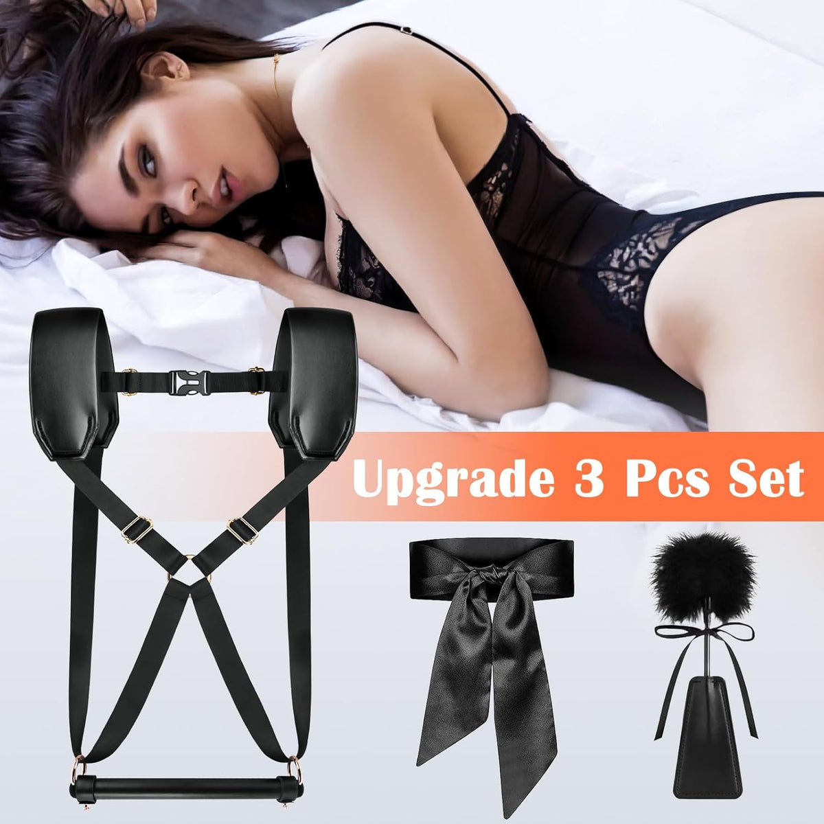 GripForm Doggy Style Sling Harness BDSM Kit Adjustable - SinfulX - Personal Care > Sexual Wellness > Sex Sling