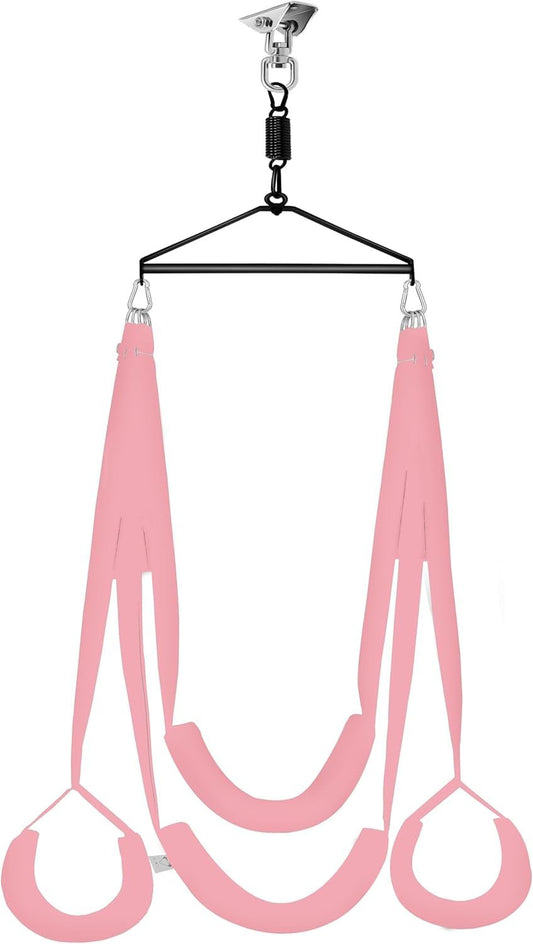 AeroLuxe 360° Sex Swing with Stand & Plush Cushions - SinfulX - Personal Care > Sexual Wellness > Sex Swing