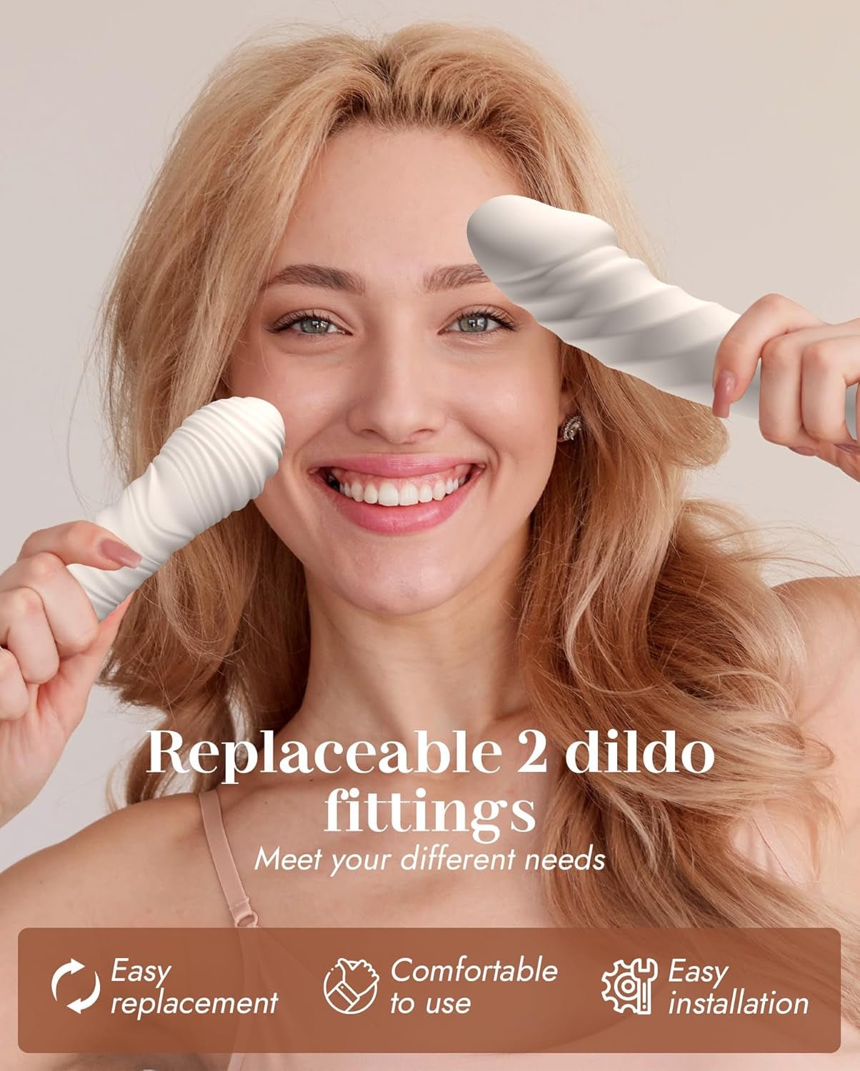 DualRide Dual Head Thrusting Dildo with Remote - SinfulX - 