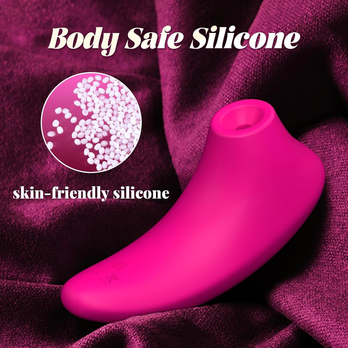 Sucking Vibrator Rose Sex Toy - Clit Sucker Vibrators with 10 Suction & Vibrating Modes for Clitoral Nipple Anal Stimulation, Adult Sex Toys for Women Female or Couples Pleasure (Pink) - SinfulX - 