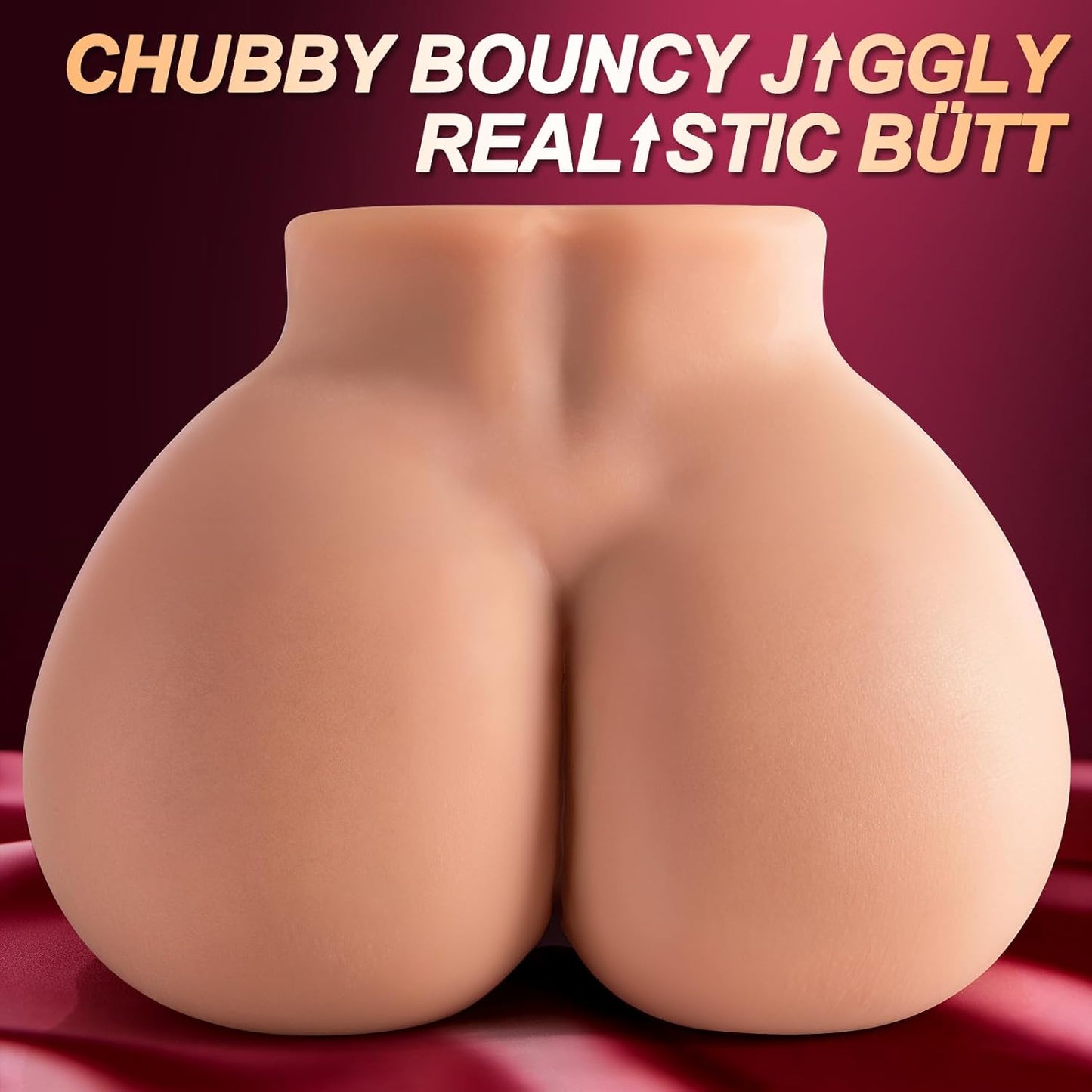 Sex Doll Pocket Pussy Adult Sex Toys for Men, 5.9LB Male Masturbator Realistic Sex Dolls Pocket Pussies Stroker Ault Toys, Lifelike Soft Butt Ass Torso with Vagina Anal Channel for Male Pleasure - SinfulX - 