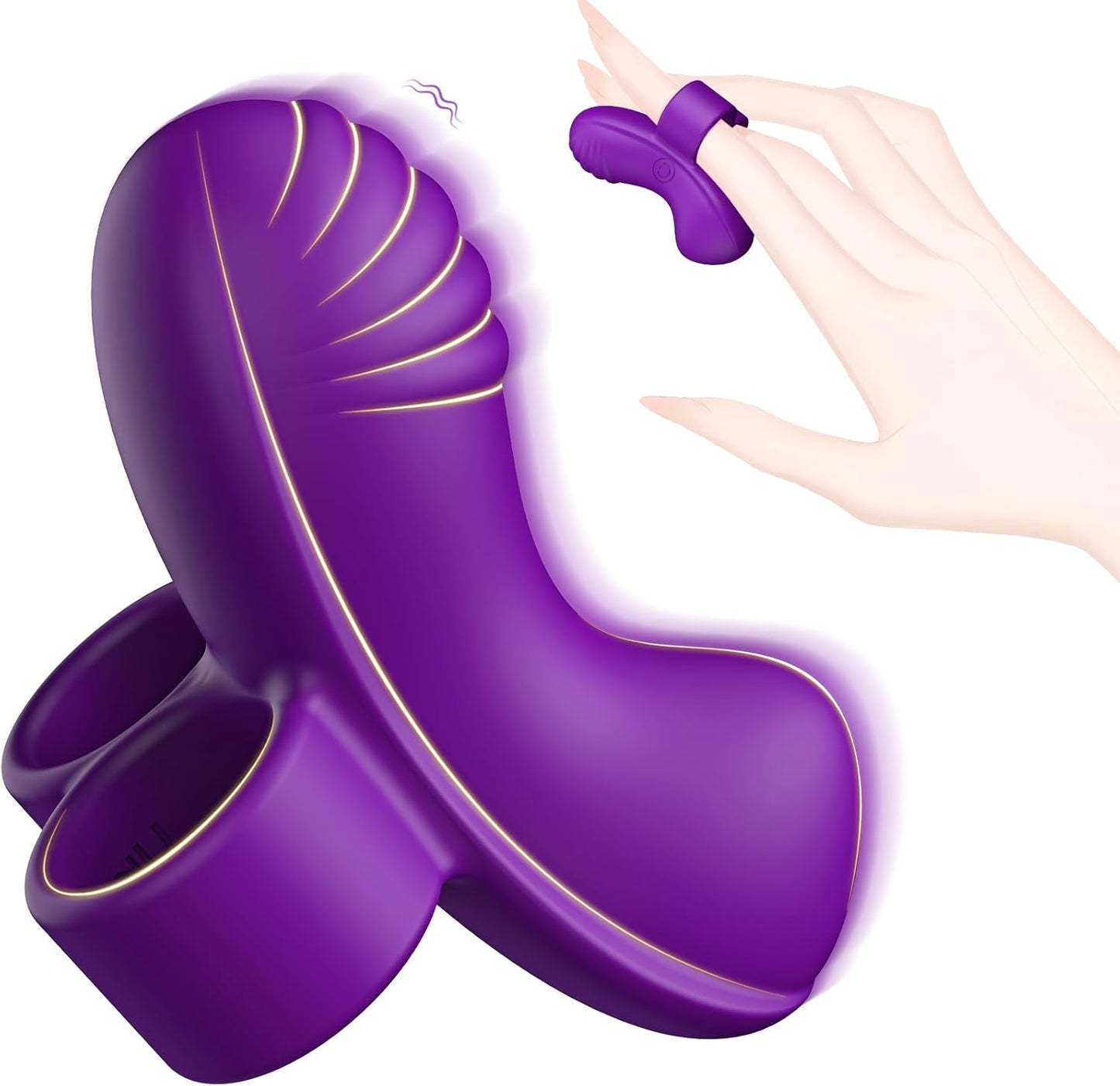Finger Vibrator Sex Toys Women, Mini Vibrators 10 Vibration Modes Bullet Vibrator Waterproof, Adult Toys for Women Couples Sex Toys Female Vibrator, Nipple Clitoral Stimulator Adult Sex Toys & Games