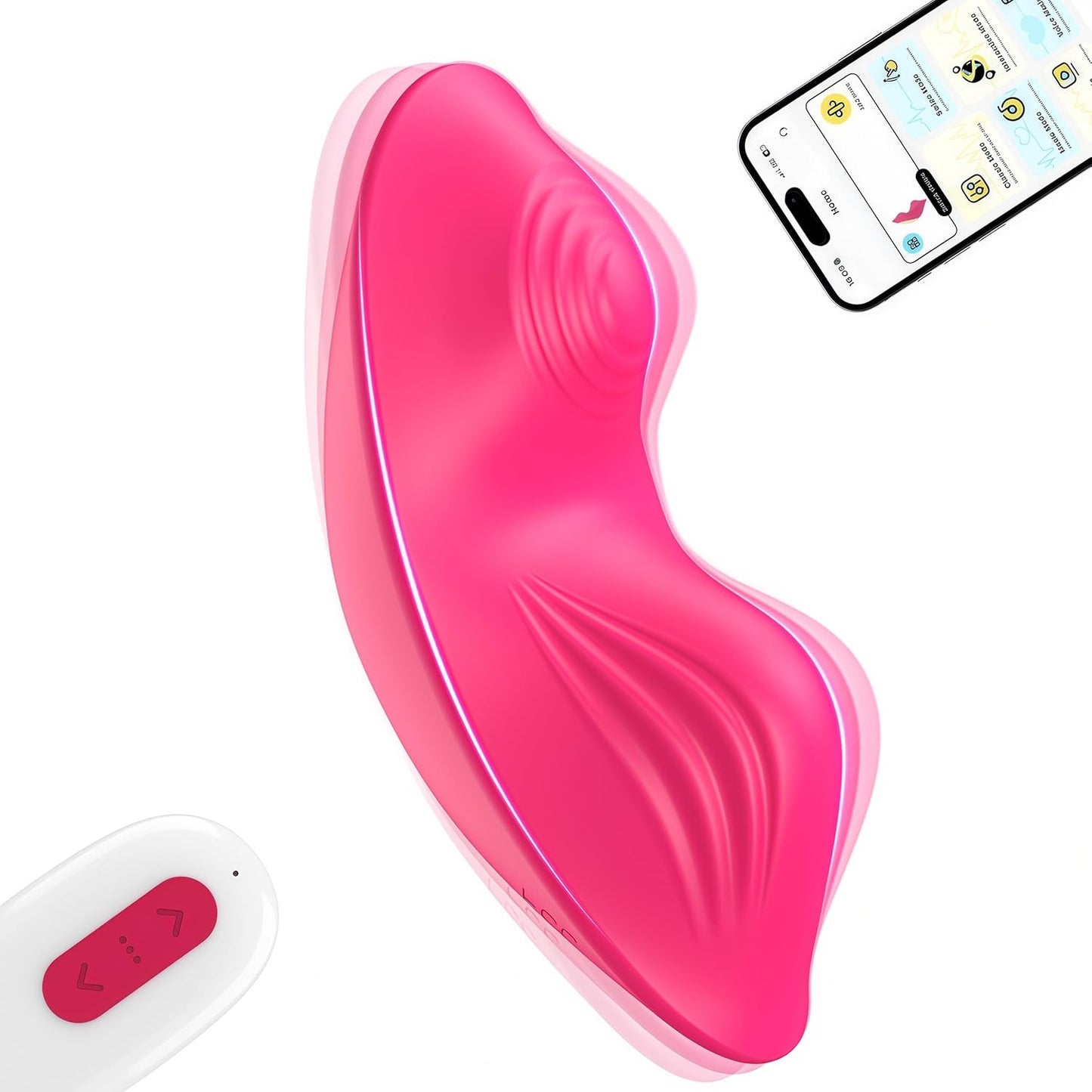ButterflyRose APP Butterfly Panty Vibrator 9 Modes - SinfulX - Personal Care > Sexual Wellness > Panty Vibrator