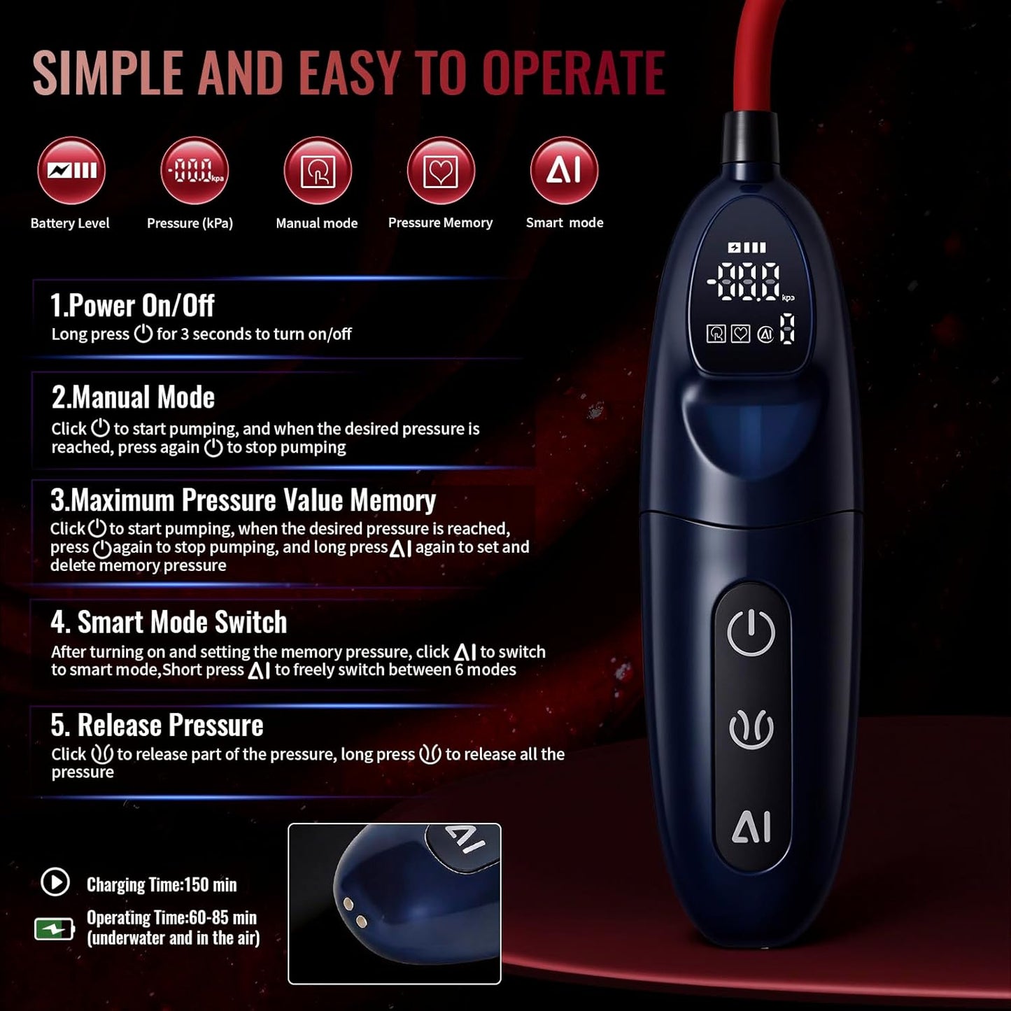 VelatriX Electric Pussy Pump 8 Cup Kit - SinfulX - Personal Care > Sexual Wellness > Pussy Pump