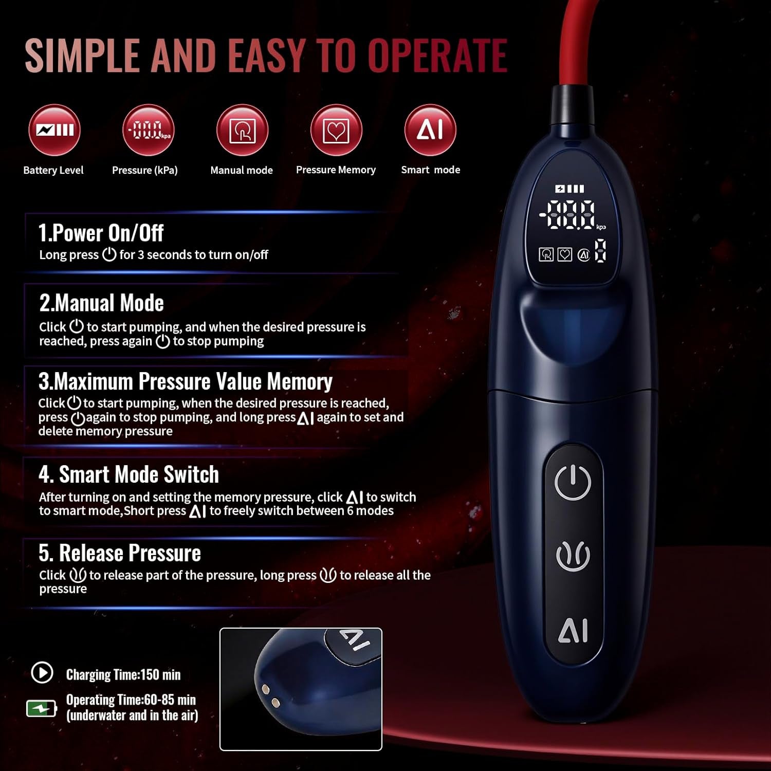 VelatriX Electric Pussy Pump 8 Cup Kit - SinfulX - Personal Care > Sexual Wellness > Pussy Pump